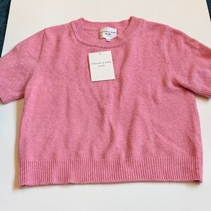 Willow & Wind Pink Crew Neck Sweater